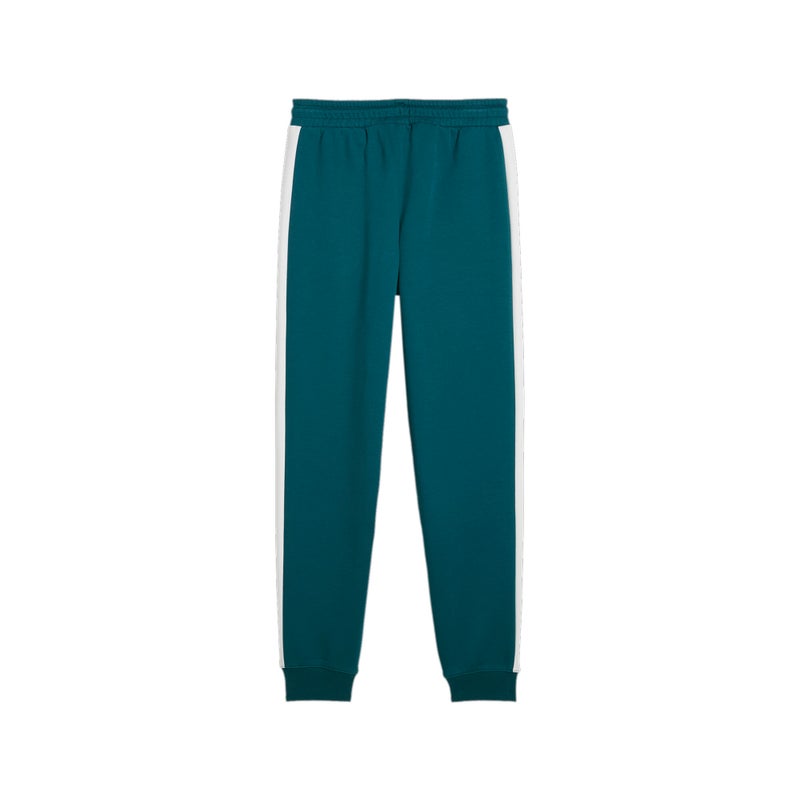PUMA Iconic T7 Kids Boys Green Track Pants Youth - Image 5